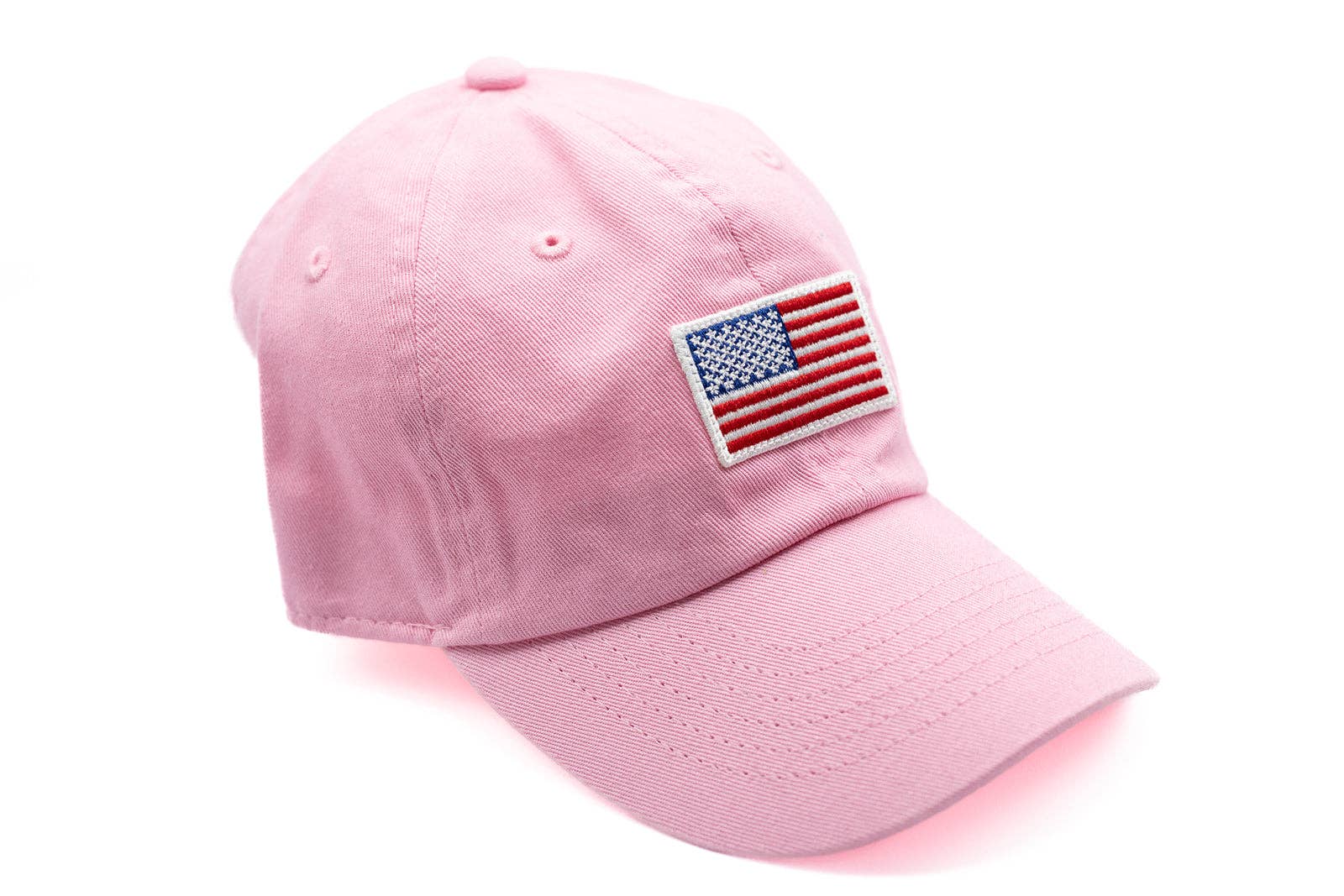 Flag Patch Baseball hat: Denim / Toddler (1Y-4Y)