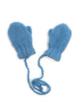 Hand Knit Moss-stitch Kids Mittens