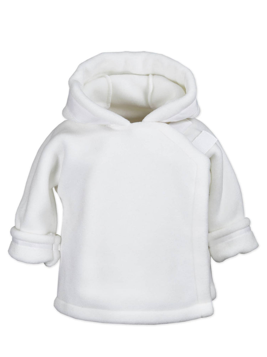 Widgeon Warmplus Fleece Favorite Jacket, Wrap Close, Hood: White