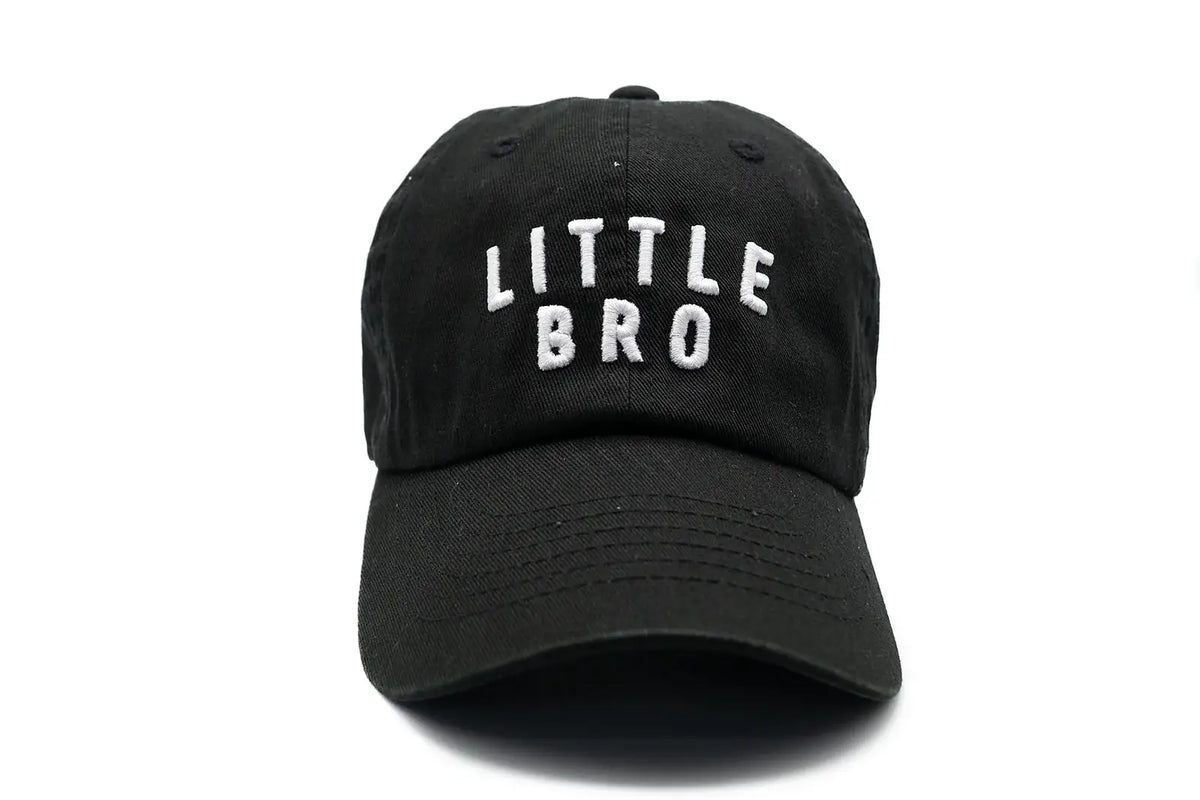 Little Bro Baseball Hat: Hunter Green / Baby