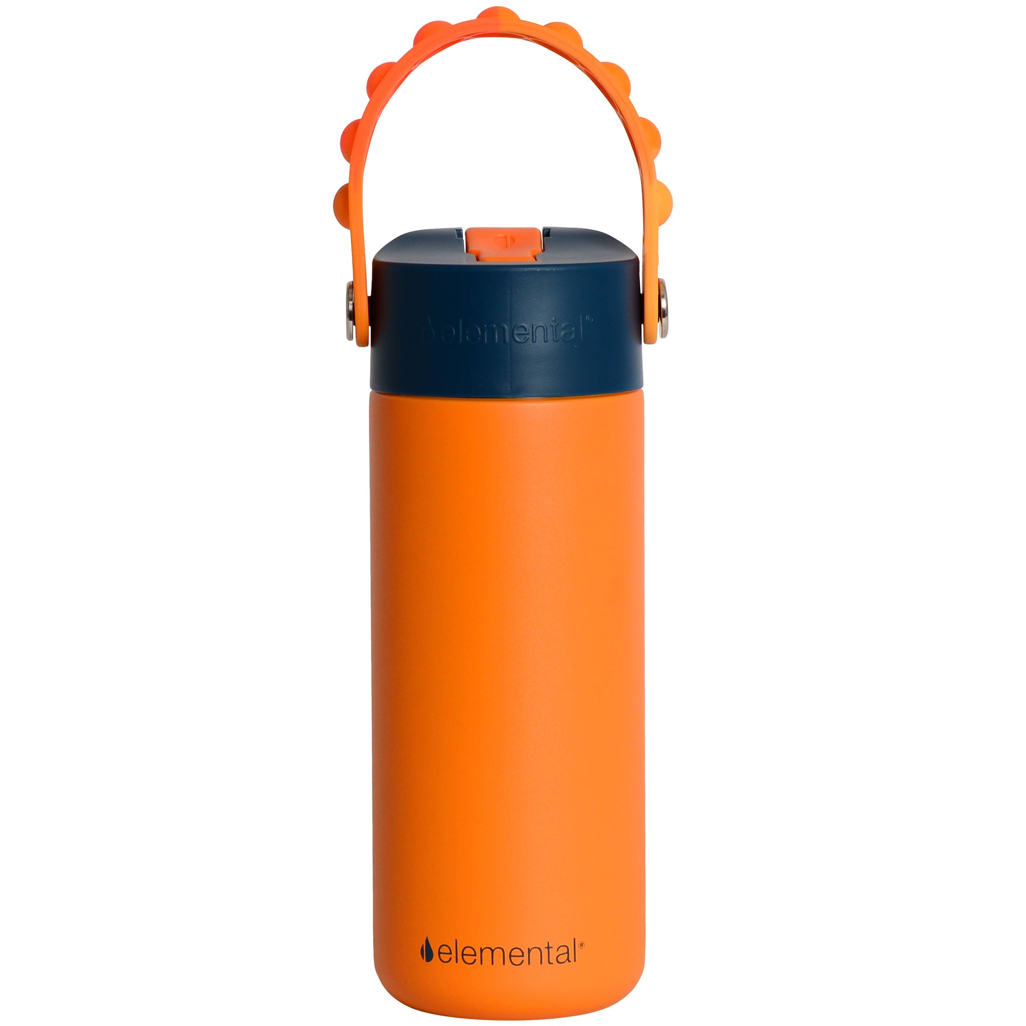 Core Insulated Pop Fidget Handle Bottle 18oz - Orange Tie Dye