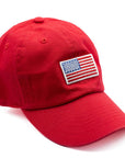 Flag Patch Baseball hat: Denim / Toddler (1Y-4Y)