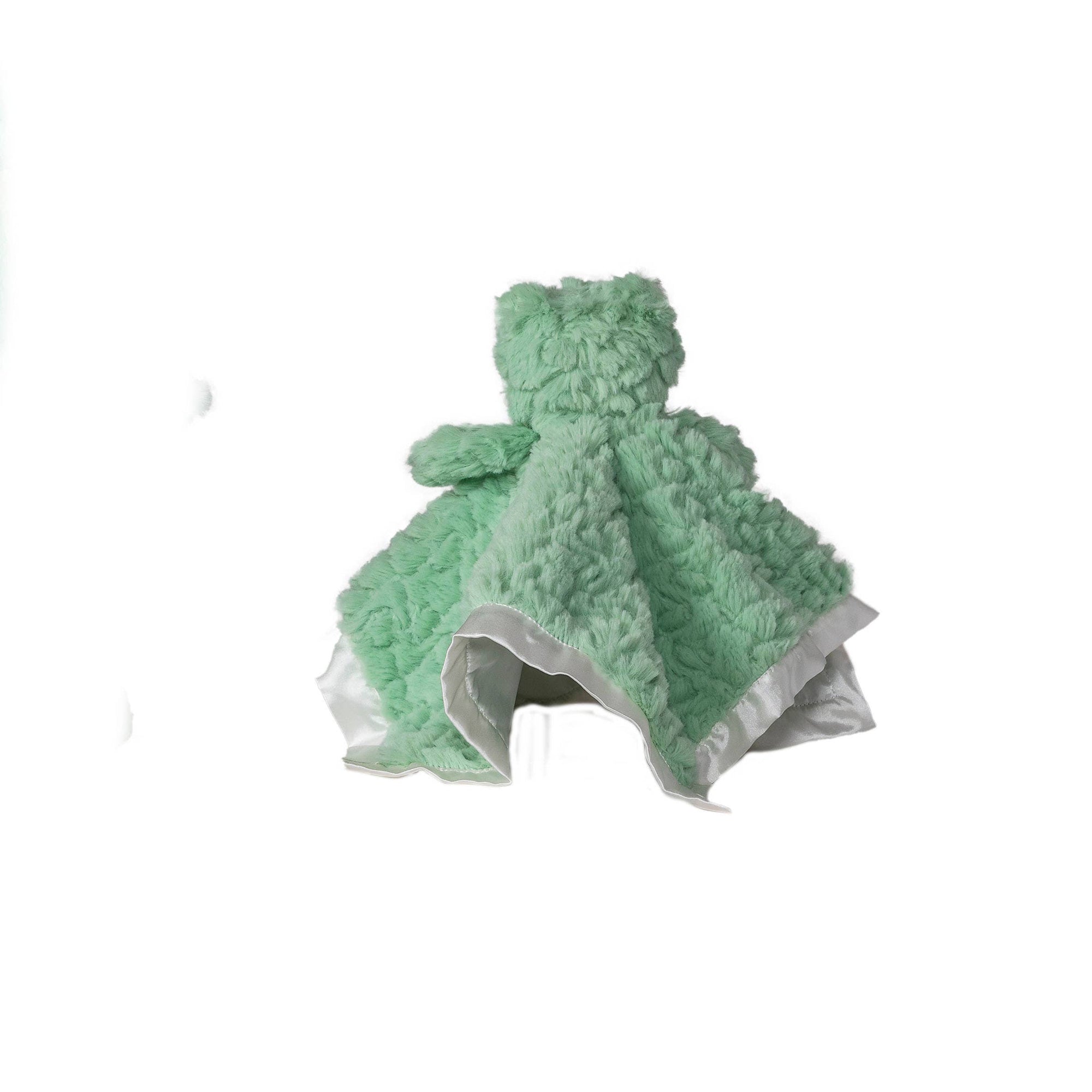 Putty Mint Frog Character Blanket