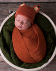 Newborn Baby Fox Beanie Hat