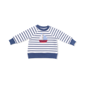 Angel Dear Bubbly Sailboat French Terry - Raglan Sweatshirt