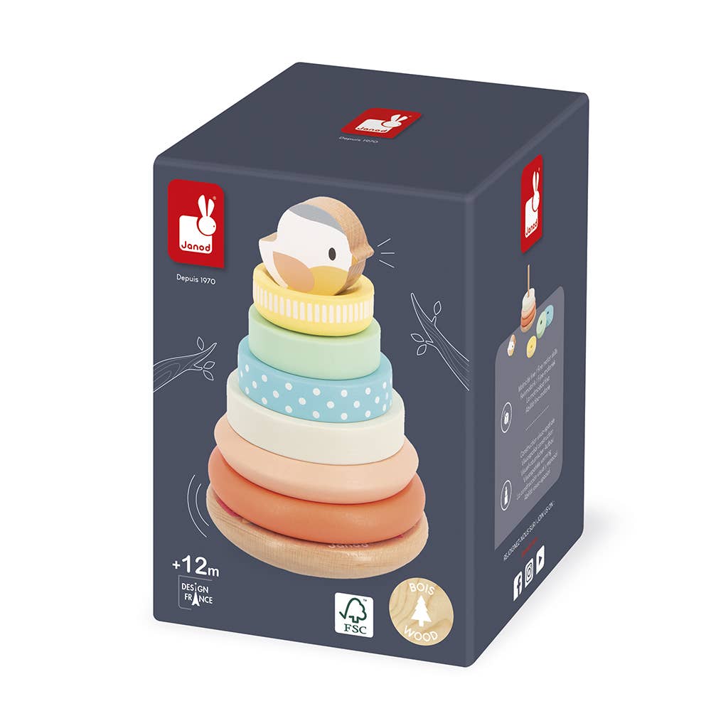 Pure | Birds Nest | Stacker &amp; Rocker | Fine motor skills