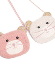 Mouse Face Crossbody Purse — For Toddlers & Little Girls: Pink