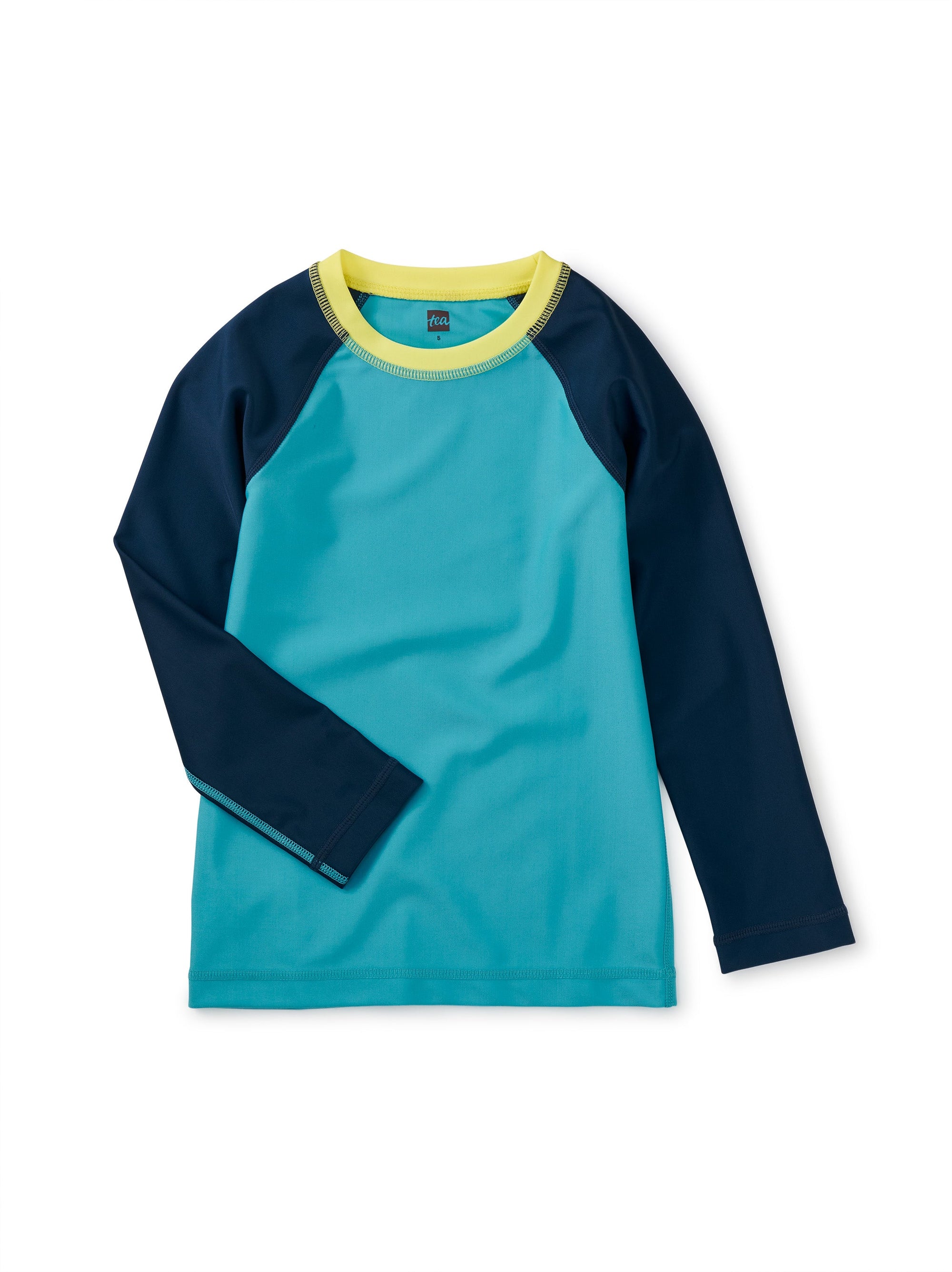 Tea Collection Long Sleeve Rash Guard, Ocean Breeze |Mockingbird Baby & Kids
