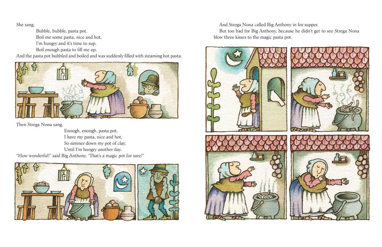Strega Nona by Tomie   dePaola: Hardcover; 32 pages / English
