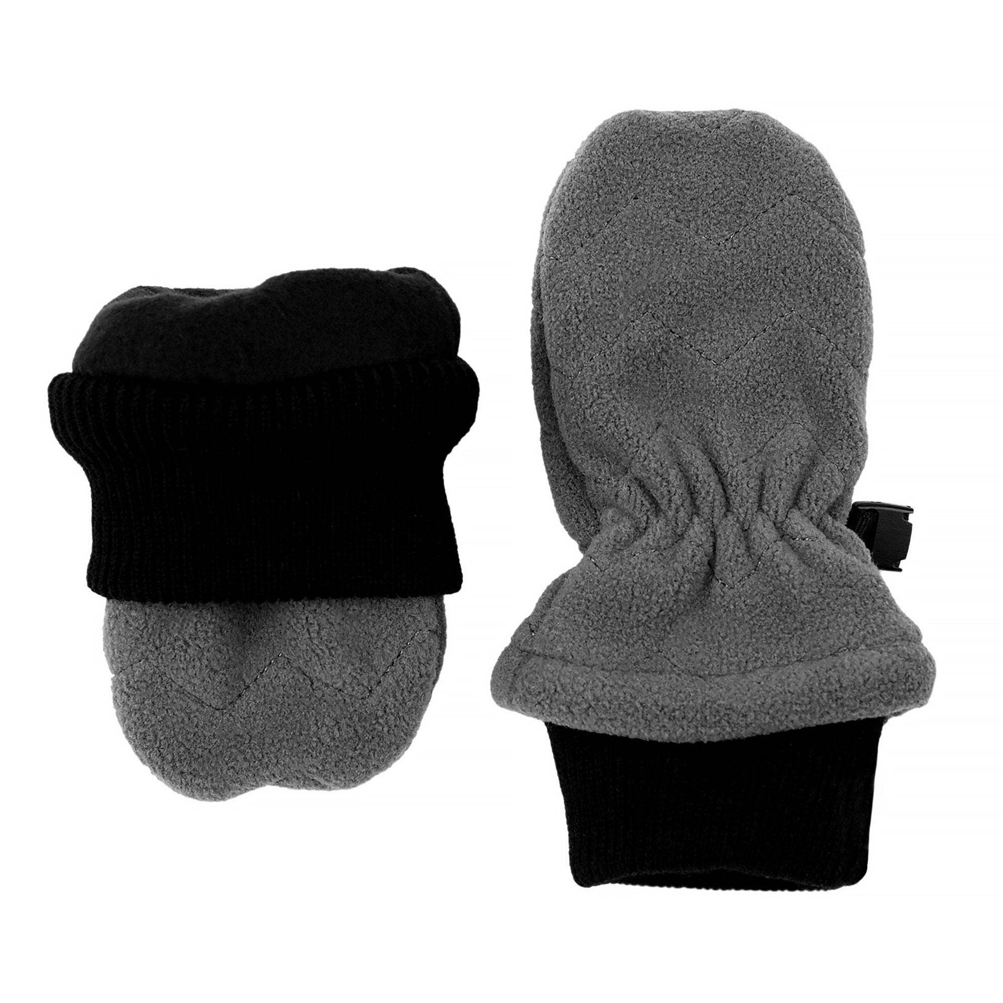 Jan &amp; Jul Dark Grey Fleece Mittens