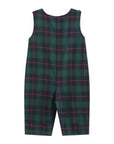 Blue, Green Red Plaid Christmas Santa Smocked Longalls