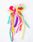 Textured Hair Bow - Candyland