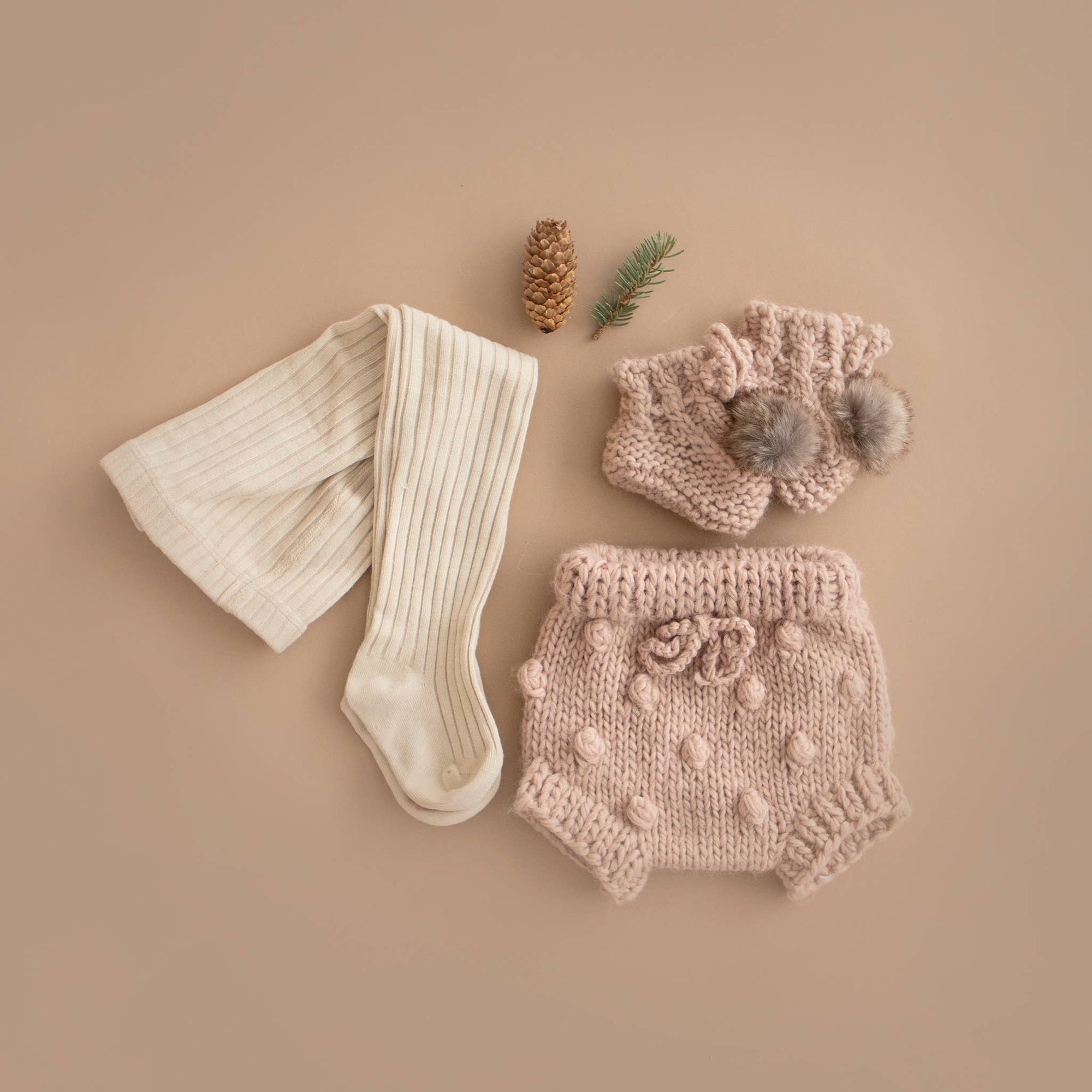 Girls Tights Oat