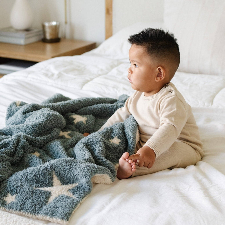 DOUBLE-LAYER BAMBONI® RECEIVING BLANKETS: Nightfall Double Layer