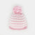 Newborn Baby Pink Pom Pom Beanie Hat
