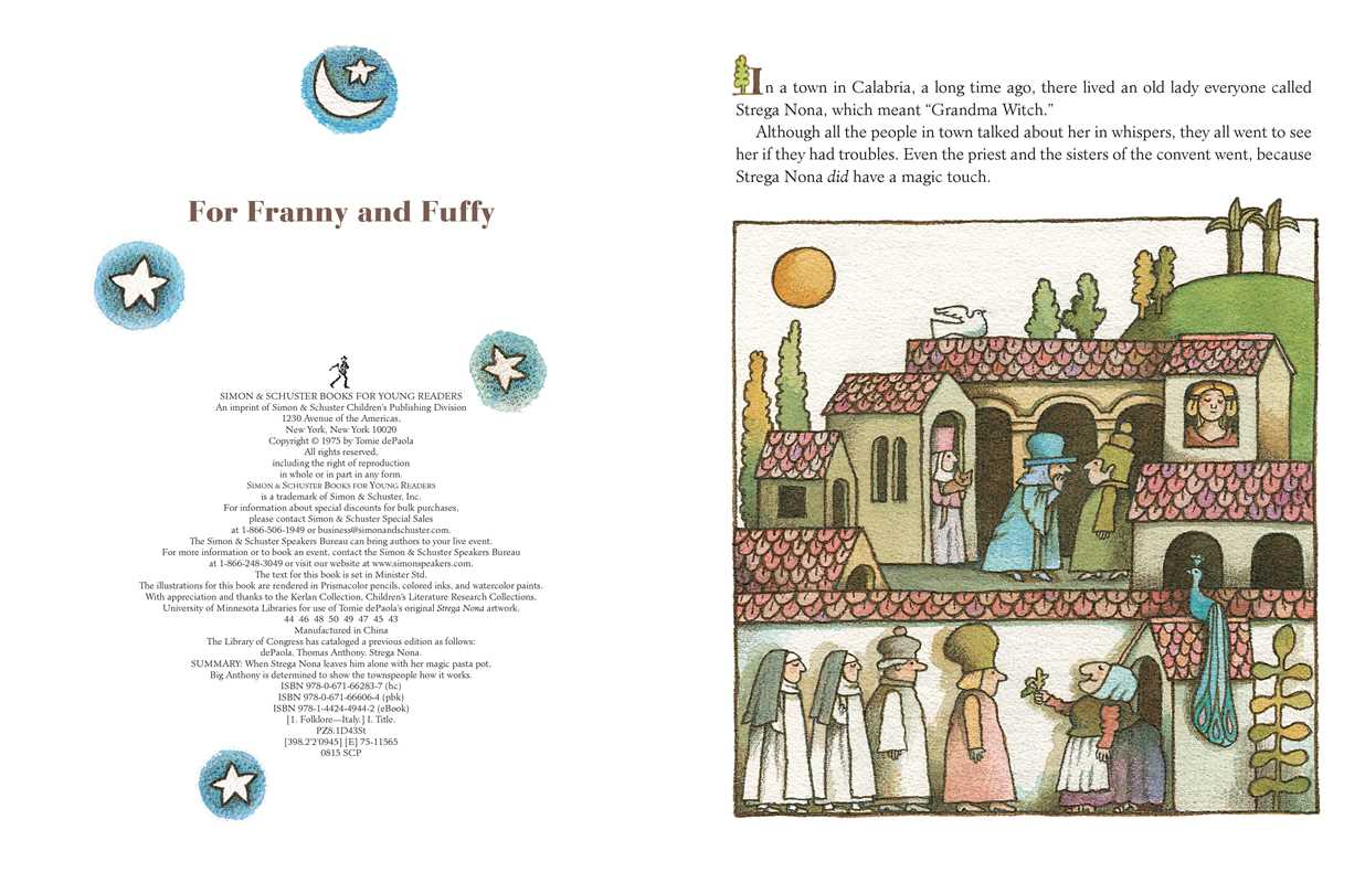 Strega Nona by Tomie   dePaola: Hardcover; 32 pages / English