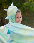 Rainbow Reversible Unicorn Dragon Cape