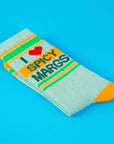 I ❤️ Spicy Margs Gym Crew Socks