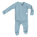 Bonsie Skin to Skin Babywear Footie - Ripple