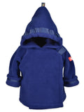 Widgeon Warmplus Fleece Favorite Jacket, Wrap Close, Hood: Navy