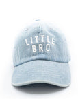 Little Bro Baseball Hat: Hunter Green / Baby