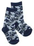 Kids - Boys A Shiver of Sharks Tall Sock