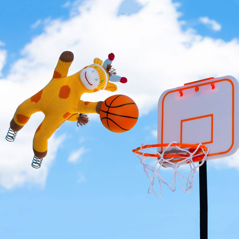 Basketball Rattle Bill the Basketball Knit Rattle: 5