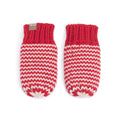 Baby/ Toddler Kids Thumbless Winter Mittens, Stripe Pattern