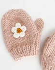 Blush Flower Mittens | Baby & Toddler