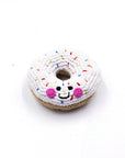 Chocolate Donut Pretend Play Food Rattle