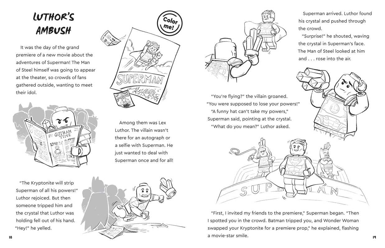 LEGO DC Super Heroes: Superman to the Rescue! by AMEET Publishing: Paperback; 32 pages / English