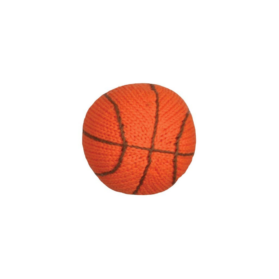 Bill the Basketball Knit Rattle: 5
