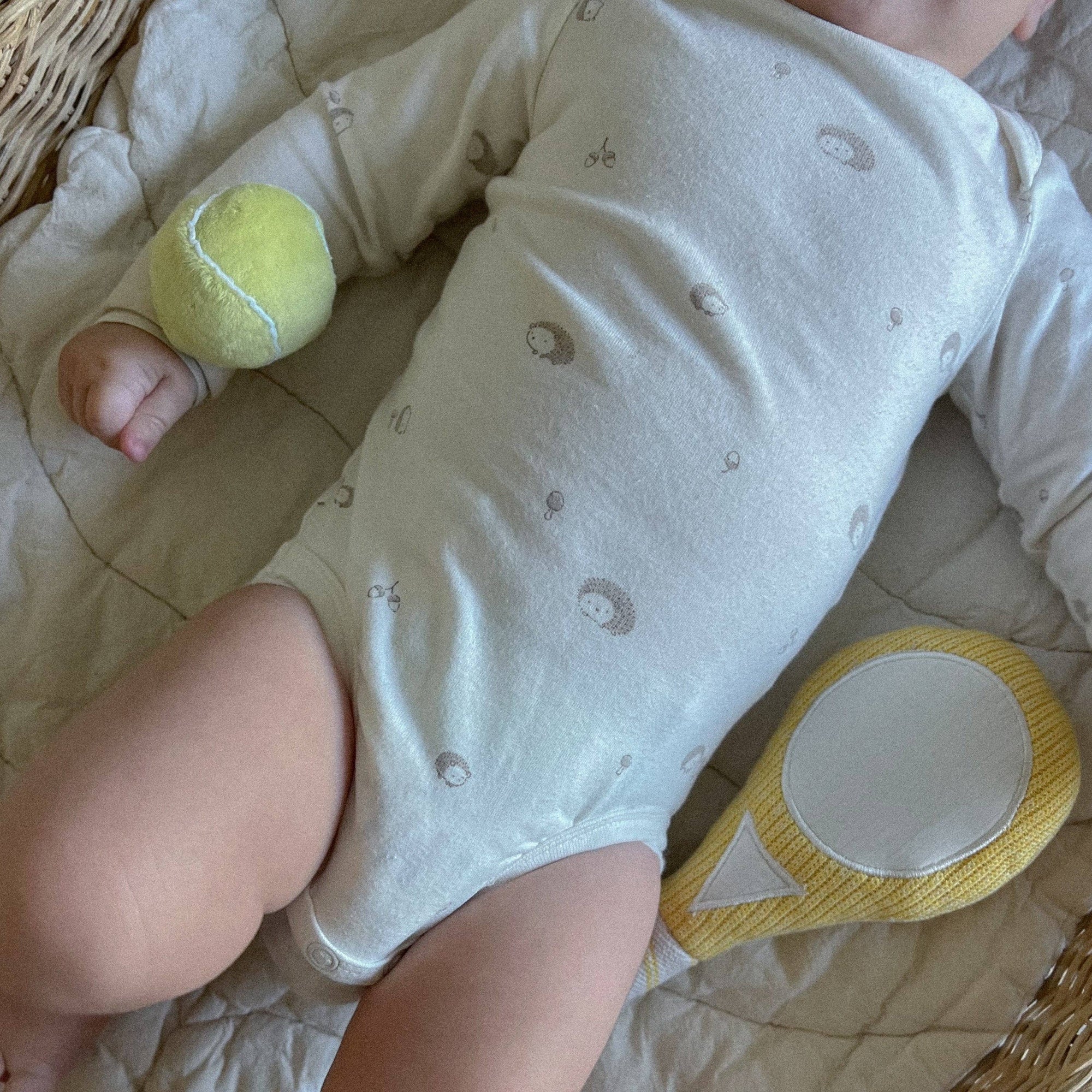 First Serve // Baby wrist rattle