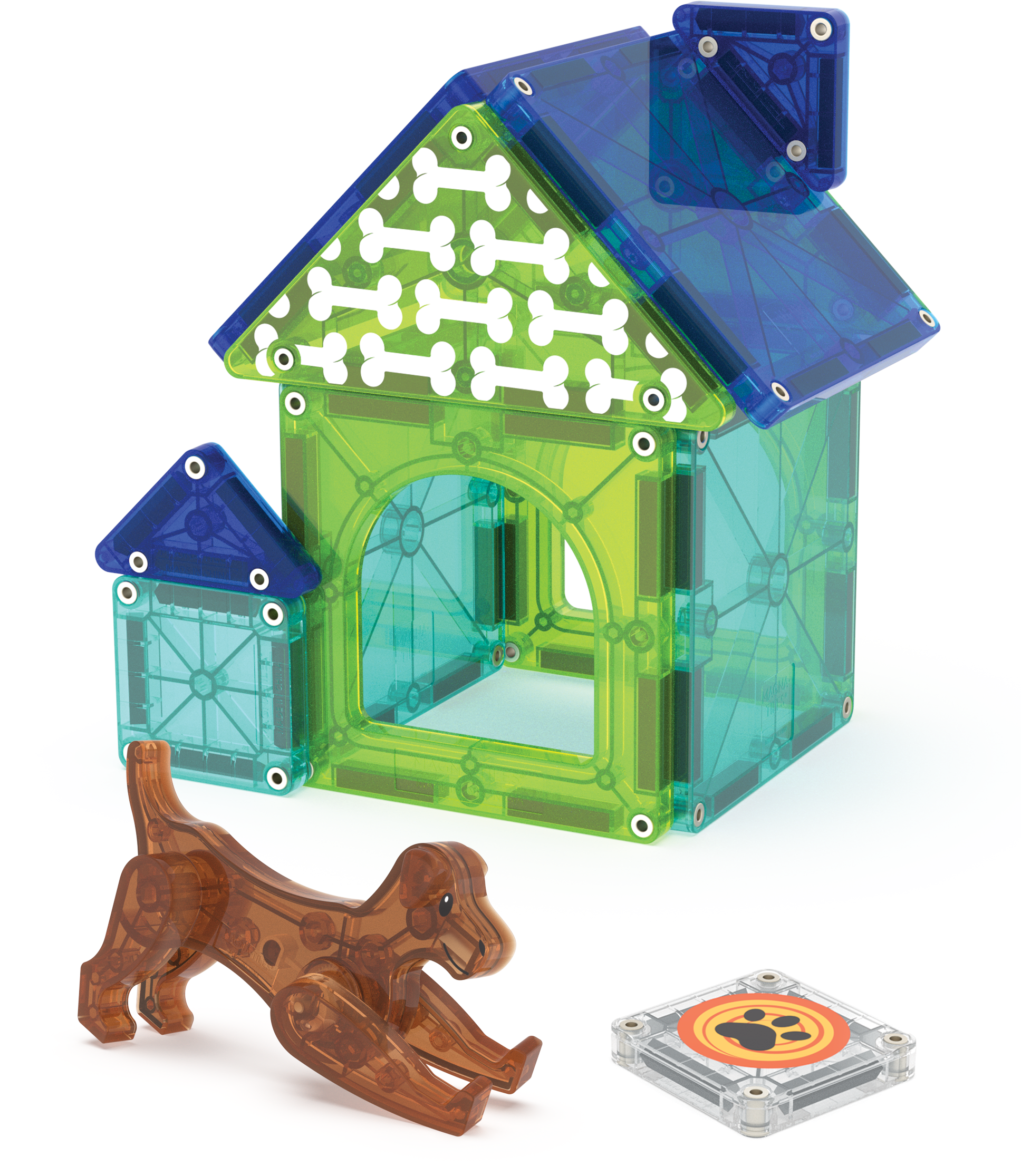 Magna-Tiles Dog House 13-Piece Set