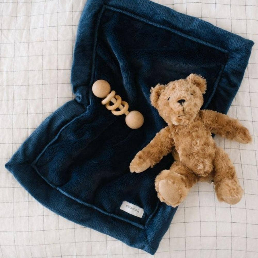 LUSH MINI BLANKETS: Navy