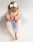 Large Hair Bow Boutique Ribbon,Big Bow, Alligator Hair Clip: Ballet Pink