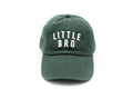 Little Bro Baseball Hat: Hunter Green / Baby