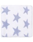 Chenille - Dusty Blue Star Blanket