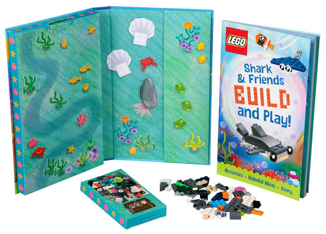 LEGO Books: Shark &amp; Friends Build and Play Box by AMEET Publishing: Kit - Paperback; 48 pages / English