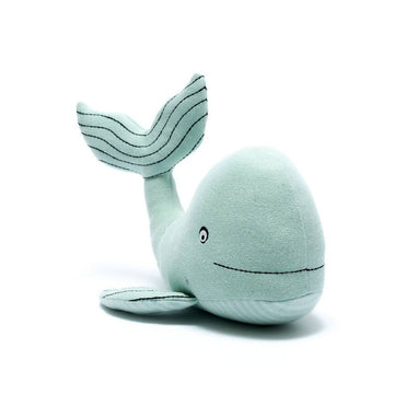 Knitted Whale Baby Toy