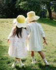 Petal Ruffle Reversible Sun Hat 3-6 Years