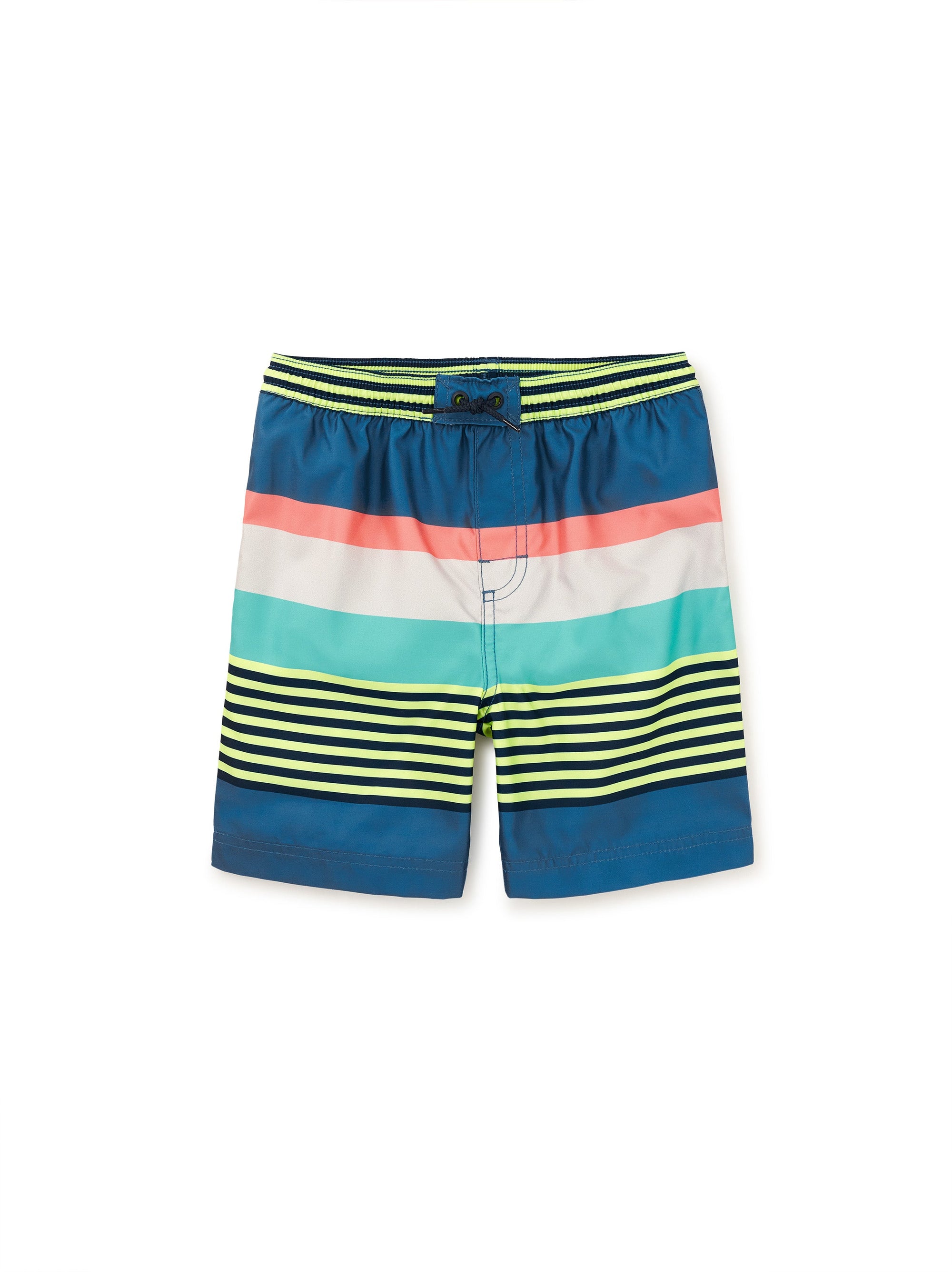Tea Collection Full-Length Swim Trunks, Bali Stripe |Mockingbird Baby & Kids