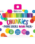 Chunkies: Paint Sticks Neon Pack (Set of 6)