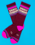 Badass Grandma Gym Crew Socks