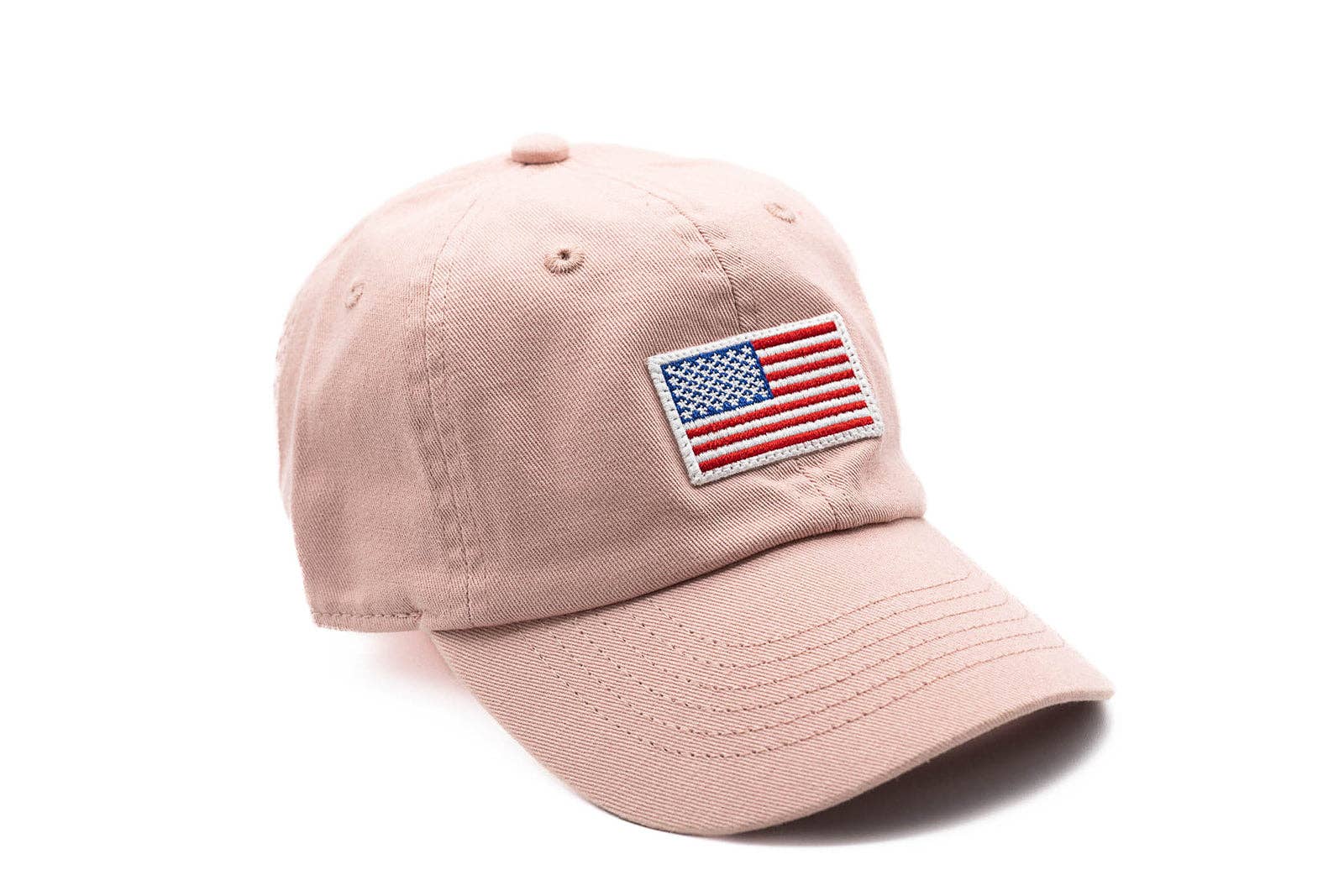Flag Patch Baseball hat: Denim / Toddler (1Y-4Y)