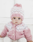 Fairisle Rosy Cardigan Sweater for Baby & Toddler