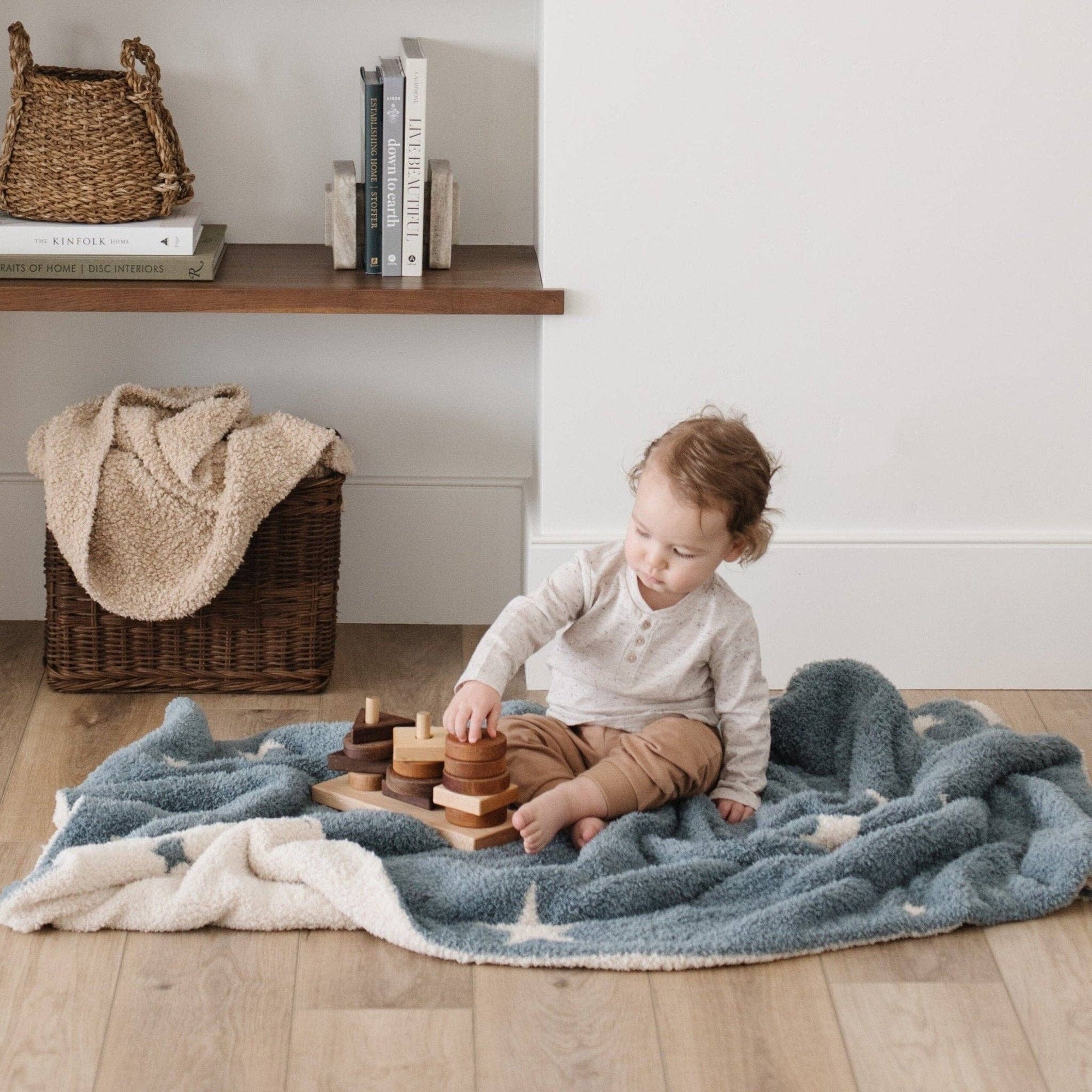 DOUBLE-LAYER BAMBONI® RECEIVING BLANKETS: Bunny Double Layer