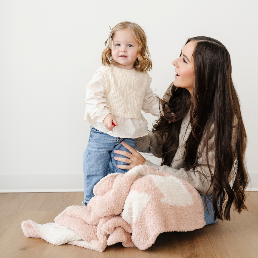 DOUBLE-LAYER BAMBONI® RECEIVING BLANKETS: Bunny Double Layer