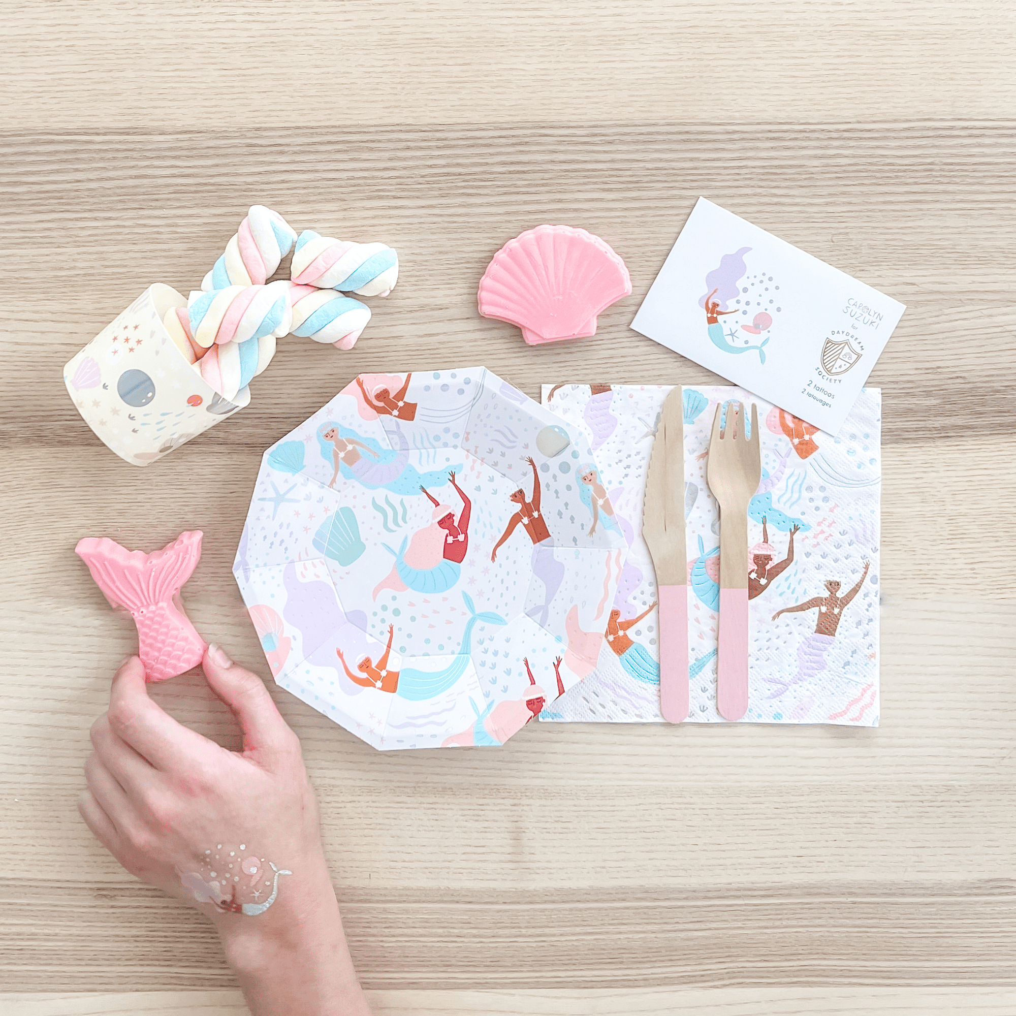 Under the Sea Temporary Tattoos - 2 Pk.