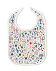 Joy Street Kids fall print baby bib